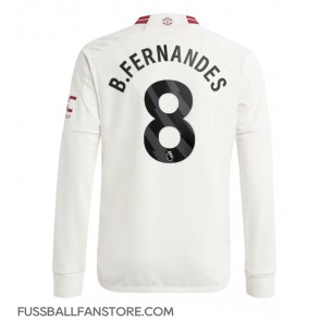 Manchester United Bruno Fernandes #8 Replik 3rd trikot 2023-24 Langarm